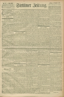 Stettiner Zeitung. 1900, Nr. 274 (23 November)