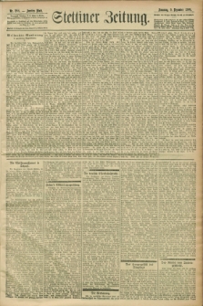 Stettiner Zeitung. 1900, Nr. 288 (9 Dezember)