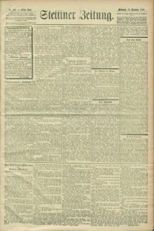 Stettiner Zeitung. 1900, Nr. 296 (19 Dezember)