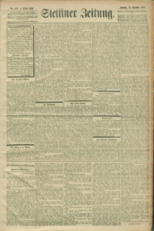 Stettiner Zeitung. 1900, Nr. 300 (23 Dezember)