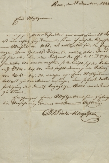 Fragment korespondencji i listów Brunona Trojackiego z lat 1841-1872