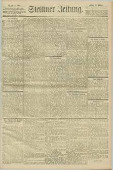 Stettiner Zeitung. 1901, Nr. 39 (15 Februar)