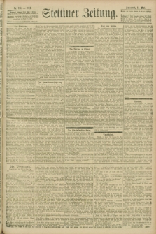 Stettiner Zeitung. 1901, Nr. 110 (11 Mai)