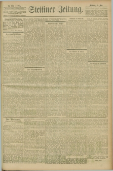Stettiner Zeitung. 1901, Nr. 123 (29 Mai)