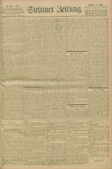 Stettiner Zeitung. 1901, Nr. 189 (14 August)