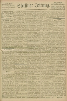 Stettiner Zeitung. 1901, Nr. 203 (30 August)