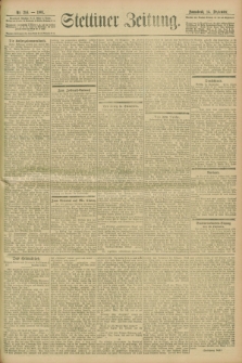 Stettiner Zeitung. 1901, Nr. 216 (14 September)