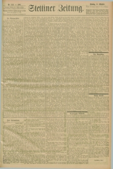 Stettiner Zeitung. 1901, Nr. 242 (15 Oktober)