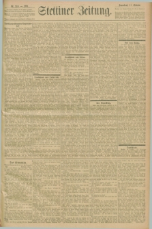 Stettiner Zeitung. 1901, Nr. 246 (19 Oktober)
