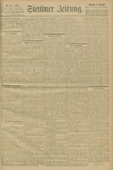 Stettiner Zeitung. 1901, Nr. 278 (27 November)