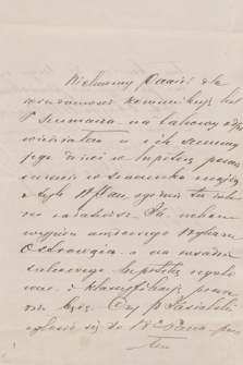 Fragment korespondencji i listów Emila Trojackiego z lat 1855-1895