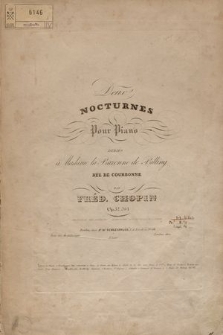 Deux nocturnes pour piano : Op. 32, No. 1