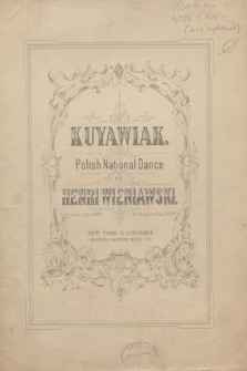 Kuyawiak : Polish national dance : for piano solo