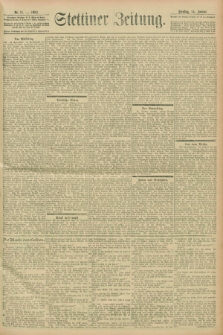 Stettiner Zeitung. 1902, Nr. 11 (14 Januar)