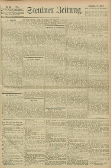 Stettiner Zeitung. 1902, Nr. 13 (16 Januar)