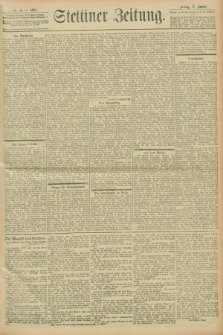 Stettiner Zeitung. 1902, Nr. 14 (17 Januar)