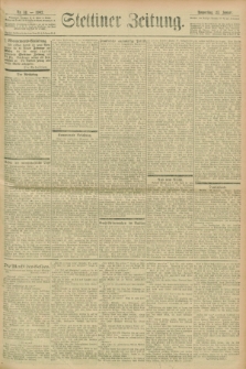 Stettiner Zeitung. 1902, Nr. 19 (23 Januar)