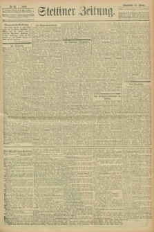 Stettiner Zeitung. 1902, Nr. 21 (25 Januar)