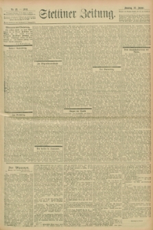 Stettiner Zeitung. 1902, Nr. 22 (26 Januar)