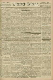 Stettiner Zeitung. 1902, Nr. 39 (15 Februar)