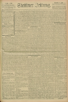Stettiner Zeitung. 1902, Nr. 63 (15 März)