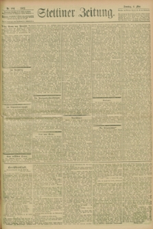 Stettiner Zeitung. 1902, Nr. 104 (4 Mai)