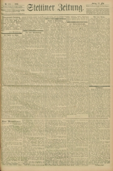 Stettiner Zeitung. 1902, Nr. 118 (23 Mai)