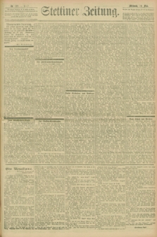 Stettiner Zeitung. 1902, Nr. 122 (28 Mai)