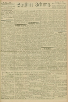 Stettiner Zeitung. 1902, Nr. 123 (29 Mai)