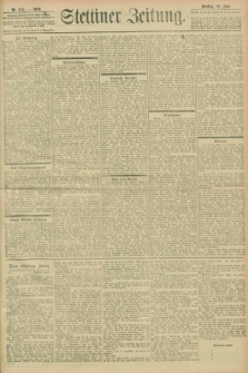 Stettiner Zeitung. 1902, Nr. 133 (10 Juni)