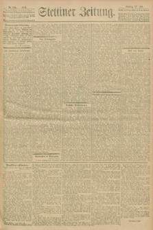 Stettiner Zeitung. 1902, Nr. 174 (27 Juli)