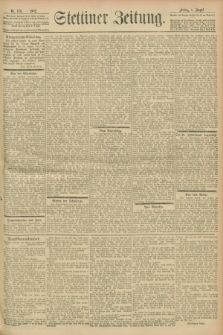 Stettiner Zeitung. 1902, Nr. 178 (1 August)
