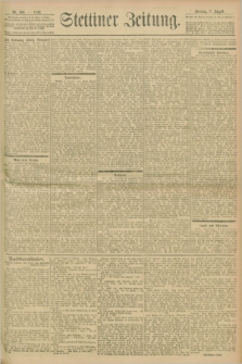 Stettiner Zeitung. 1902, Nr. 180 (3 August)