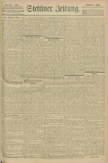 Stettiner Zeitung. 1902, Nr. 185 (9 August)