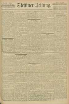 Stettiner Zeitung. 1902, Nr. 187 (12 August)