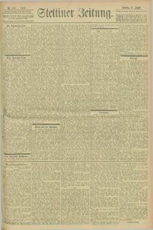 Stettiner Zeitung. 1902, Nr. 192 (17 August)