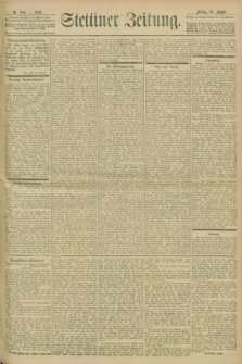 Stettiner Zeitung. 1902, Nr. 196 (22 August)
