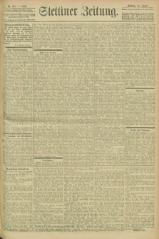 Stettiner Zeitung. 1902, Nr. 198 (24 August)