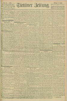 Stettiner Zeitung. 1902, Nr. 199 (26 August)