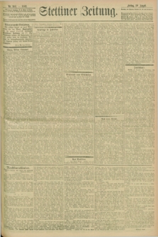Stettiner Zeitung. 1902, Nr. 202 (29 August)