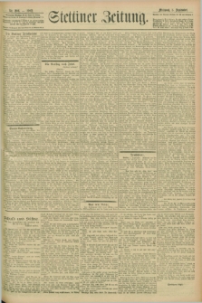 Stettiner Zeitung. 1902, Nr. 206 (3 September)