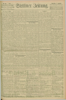 Stettiner Zeitung. 1902, Nr. 207 (4 September)