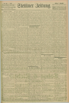 Stettiner Zeitung. 1902, Nr. 208 (5 September)