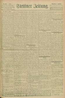 Stettiner Zeitung. 1902, Nr. 209 (6 September)