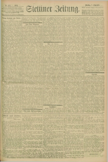 Stettiner Zeitung. 1902, Nr. 211 (9 September)