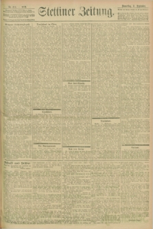 Stettiner Zeitung. 1902, Nr. 213 (11 September)