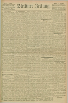 Stettiner Zeitung. 1902, Nr. 216 (14 September)