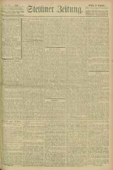 Stettiner Zeitung. 1902, Nr. 217 (16 September)