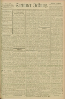 Stettiner Zeitung. 1902, Nr. 219 (18 September)
