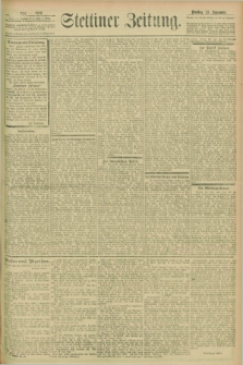 Stettiner Zeitung. 1902, Nr. 223 (23 September)